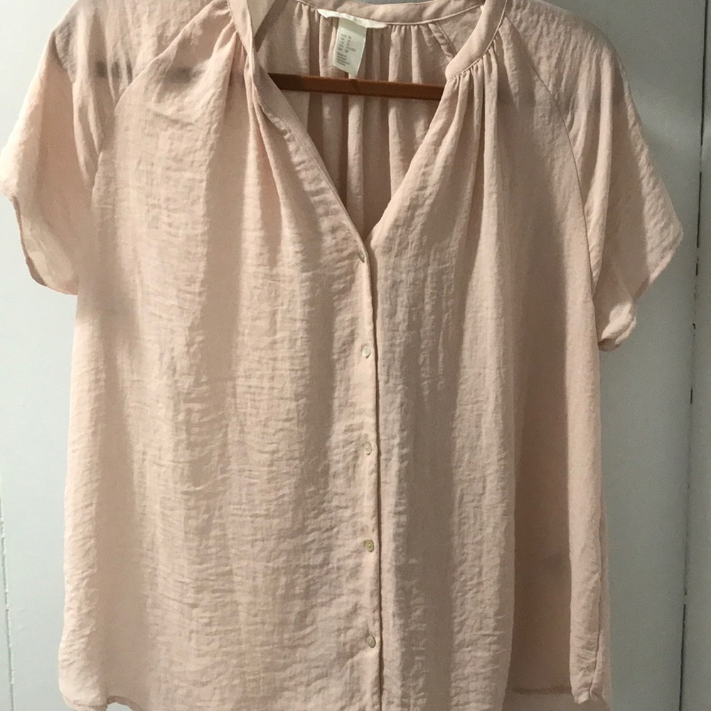 Blush H&M blouse